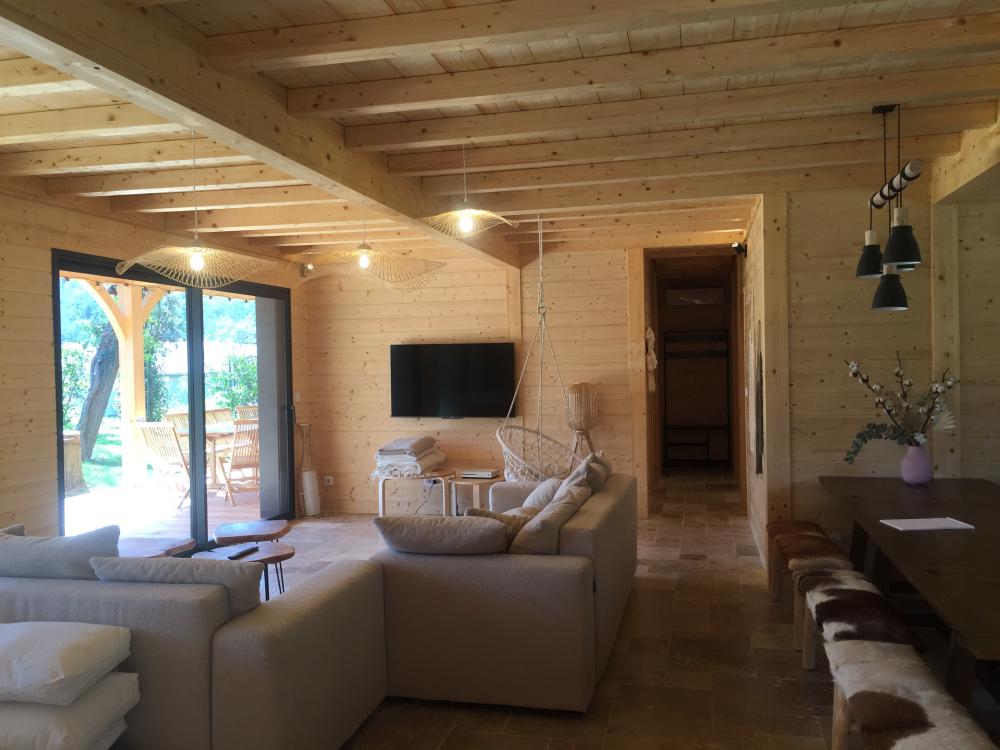 Maison Ossature Bois - Salavas - intérieur 01