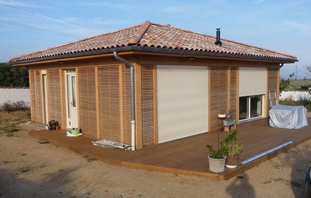 Maison Poteaux-Poutres - Peaugres - 01